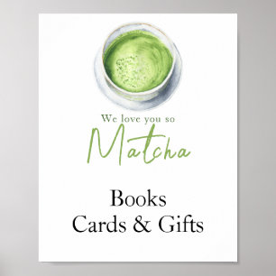 Matcha Latte - Boeken, Kaarten en cadeaus baby sh Poster