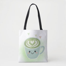 Matcha Latte Hart Schouder Tote Tas