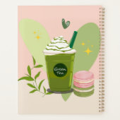 Matcha Latte Macarons Planner (Achterkant)