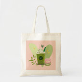 Matcha Latte Macarons Tote Bag (Voorkant)