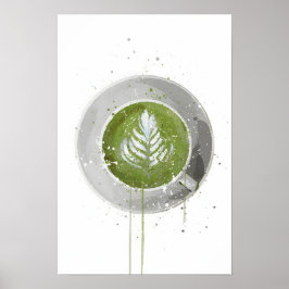 Matcha Latte Poster