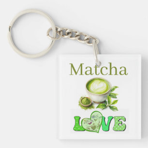 Matcha Liefde Sleutelhanger