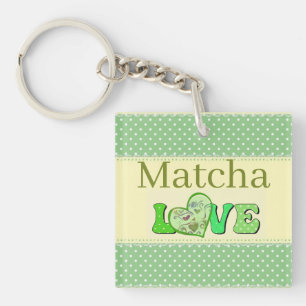 Matcha Liefde Sleutelhanger