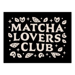 Matcha liefhebber citaten perfect poster