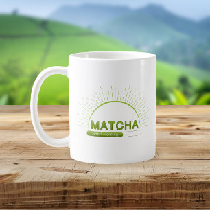 Matcha Liefhebber Good Morning Green Mok