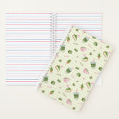 Matcha Liefhebber Groen Notitieboek (Binnen)