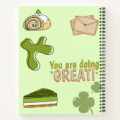 Matcha liefhebbers 🥫🍵🧇 notitieboek (Achterkant)