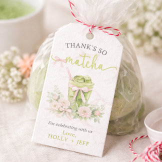 Matcha Love Baby Shower | Green Tea  Cadeaulabel