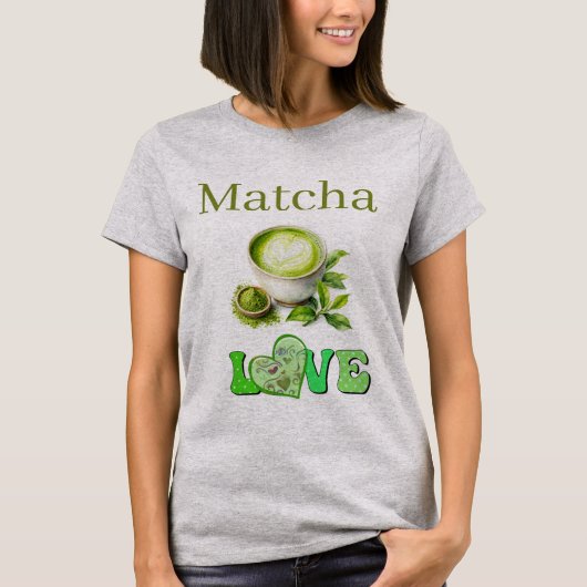 Matcha Love T-Shirt (Voorkant)