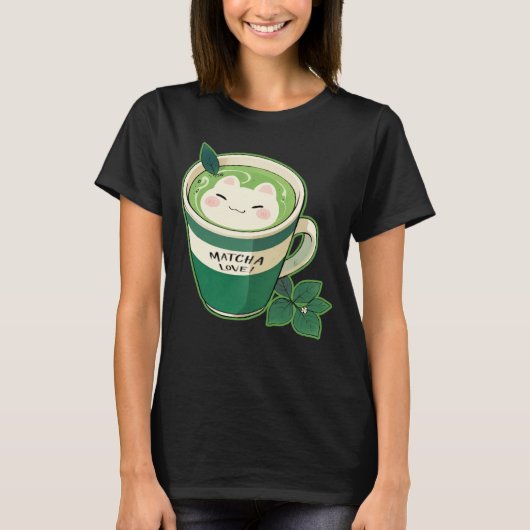 Matcha Love Tea Shirt (Voorkant)