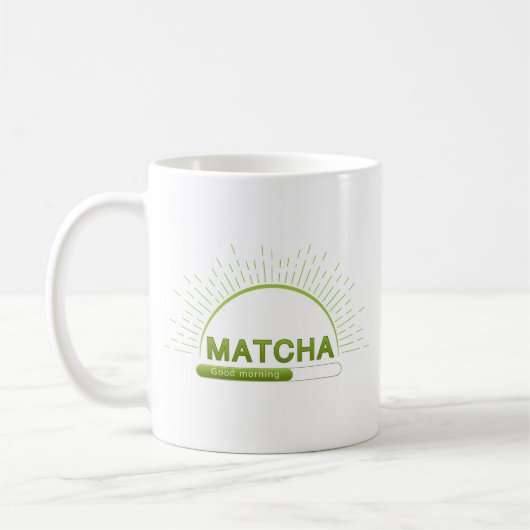 Matcha Lover Good Morning Green Mug Koffiemok (Links)