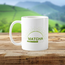 Matcha Lover Good Morning Green Mug Koffiemok