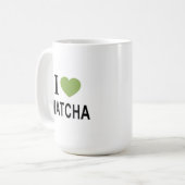 Matcha Lover Mok – Cute Groene Thee Esthetische Be (Voorkant links)