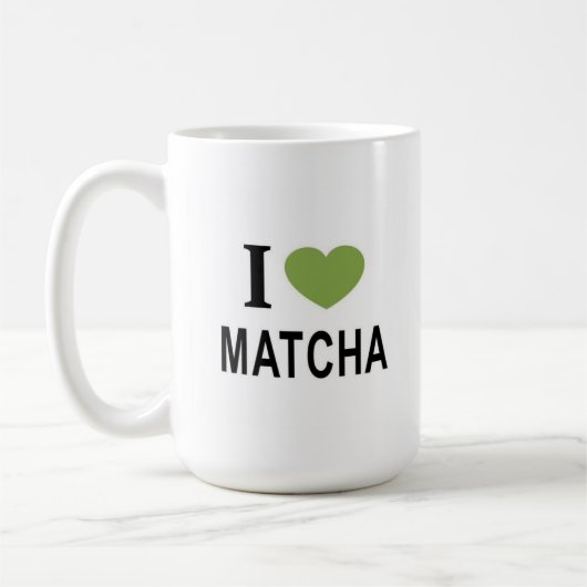 Matcha Lover Mok – Cute Groene Thee Esthetische Be (Links)