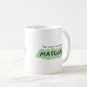 Matcha Lover, Mug Illustration Koffiemok (Voorkant rechts)