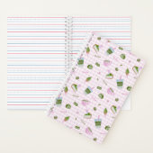 Matcha Lover Pink Notitieboek (Binnen)