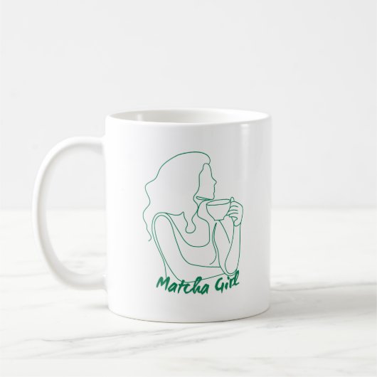 MATCHA MEISJE CADEAU, Matcha Mok, Mok CADEAU (Links)