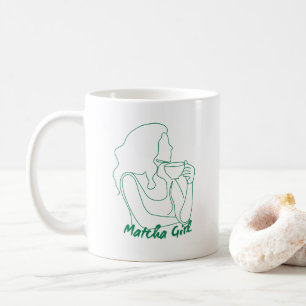 MATCHA MEISJE GESCHENK, Matcha Mok , Mok geschenk