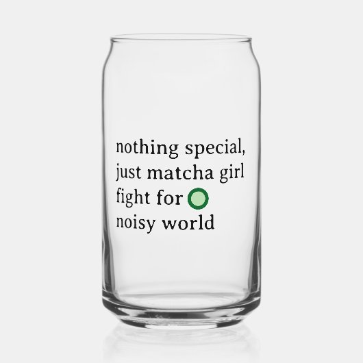 MATCHA-MOK BLIKVORM GLAS (Voorkant)