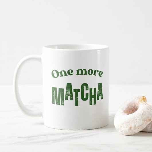 Matcha mok , Matcha liefhebber cadeau , Matcha ver (Met donut)