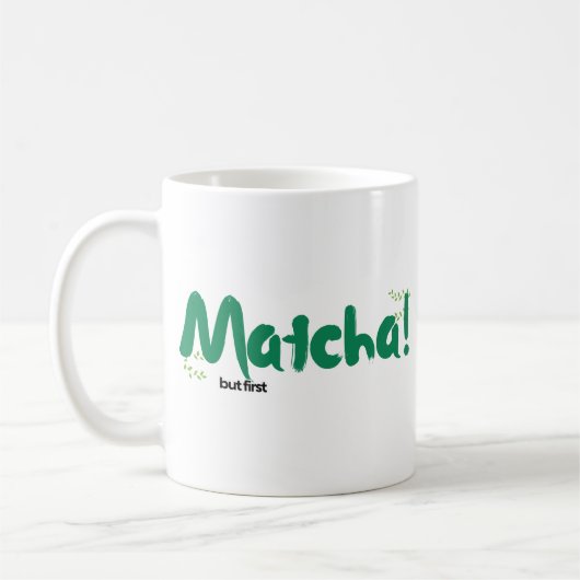 Matcha Mok, Matcha Verslaafd cadeau, Matcha Lover Koffiemok (Links)