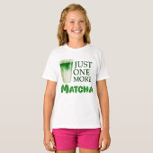 Matcha Mood – Sip, Chill, Repeat T-shirt (Voorkant volledig)