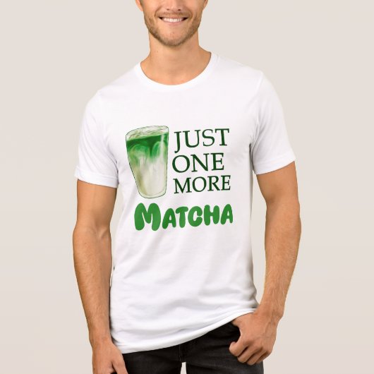 Matcha Mood – Sip, Chill, Repeat Tri-Blend Shirt (Voorkant)