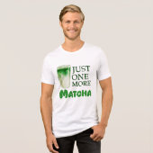 Matcha Mood – Sip, Chill, Repeat Tri-Blend Shirt (Voorkant volledig)