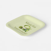 Matcha papieren bord (Gebogen)