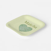 Matcha Papieren Bord (Gebogen)