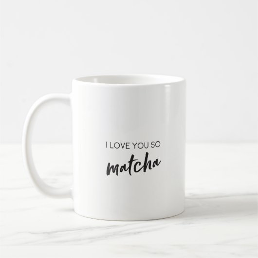 Matcha Quote Tea of Coffee Mok (Links)