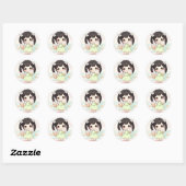 Matcha Ronde Sticker (Vel)