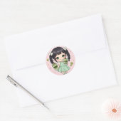 Matcha Ronde Sticker (Envelop)