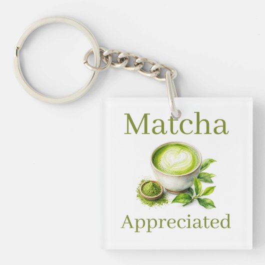 Matcha Sleutelhanger (voorkant)