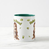 Matcha Stemming Aesthetic Design Schattige Groene  Mok (Midden)