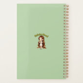 Matcha Stemming Aesthetic Design Schattige Groene  Planner (Achterkant)