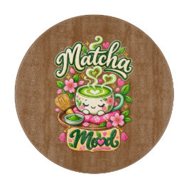 Matcha Stemming – Schattige Kawaii Matcha Thee  Snijplank