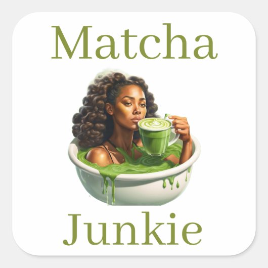 Matcha Sticker (Voorkant)