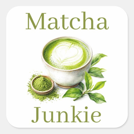 Matcha Sticker (Voorkant)