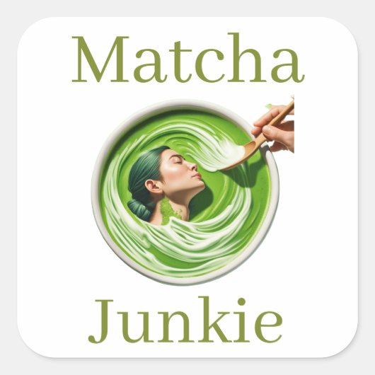 Matcha Sticker (Voorkant)