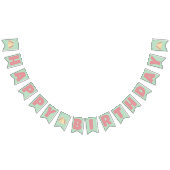 Matcha Strawberry Sandwich Gelukkige Verjaardag Vlaggetjes (Alle)