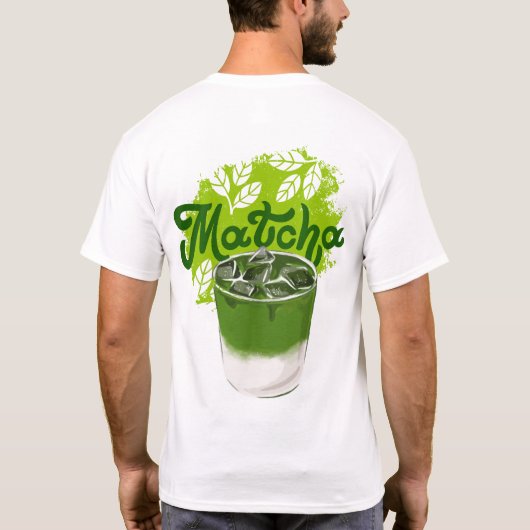 matcha t-shirt (Achterkant)