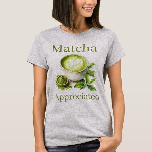 Matcha T-shirt (Voorkant)