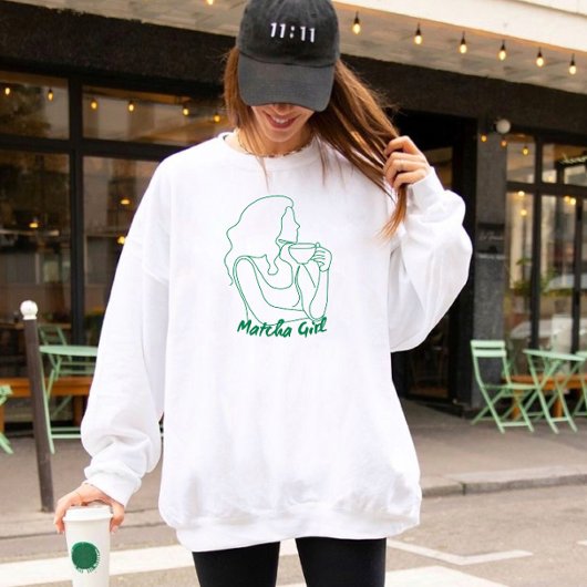 Matcha T-shirt – Esthetische Matcha Liefhebber Tee