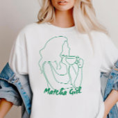 Matcha T-shirt – Esthetische Matcha Liefhebber Tee