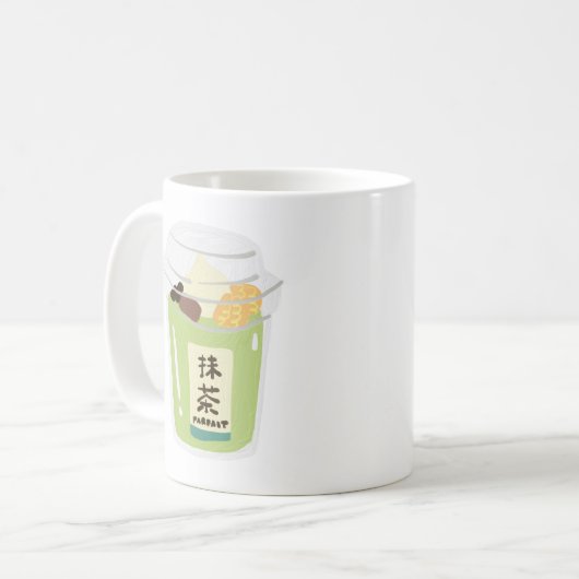 Matcha Tea Koffiemok (Voorkant links)