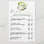 Matcha tea vrijgezellenfeest Schoenenspel (Voorkant)