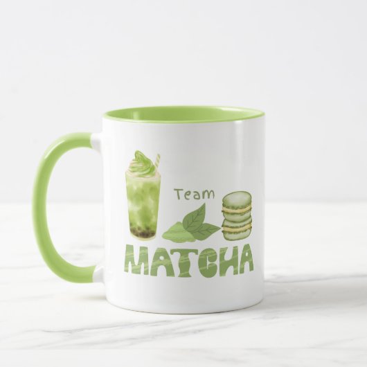 Matcha Team, matcha Mok (Links)