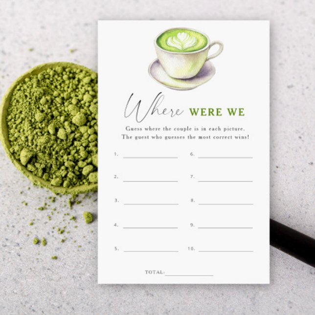 Matcha theebridalshower Waar waren we spel (Creator heeft geüpload)