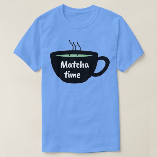 Matcha time matcha t-shirt (Design voorkant)
